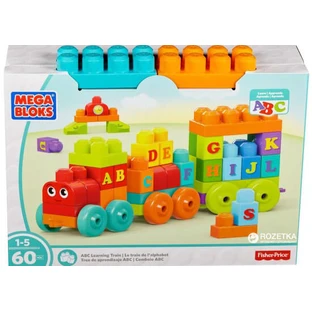 Конструктор Mega Bloks Поїзд із літерами