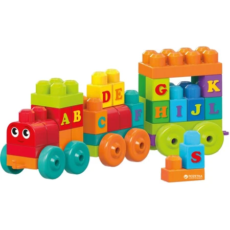 Конструктор Mega Bloks Поїзд із літерами: ціни та характеристики