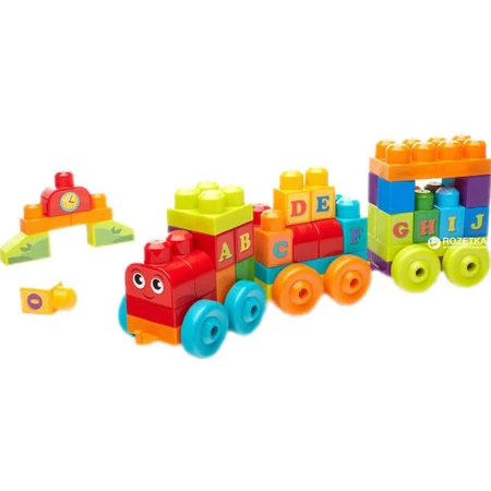 Конструктор Mega Bloks Поїзд із літерами: ціни та характеристики