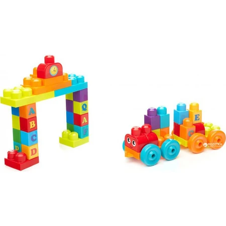 Конструктор Mega Bloks Поїзд із літерами: ціни та характеристики