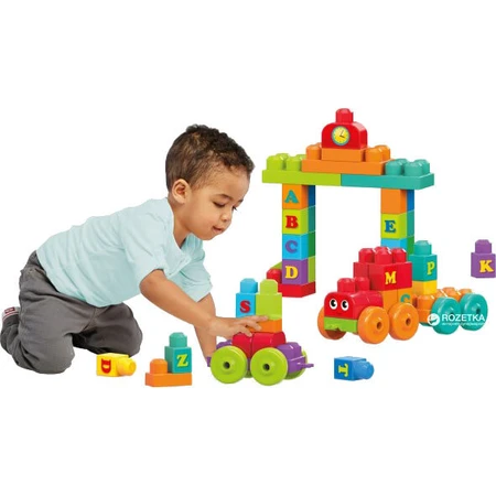 Конструктор Mega Bloks Поїзд із літерами: ціни та характеристики