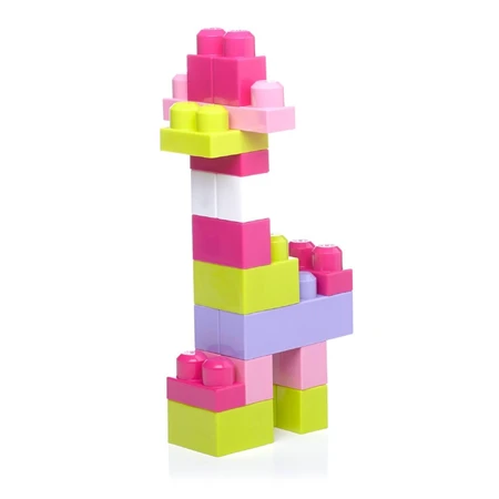 Конструктор Mega Bloks розовый в мешке 60 деталей: цены и характеристики