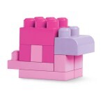 Конструктор Mega Bloks розовый в мешке 60 деталей: цены и характеристики