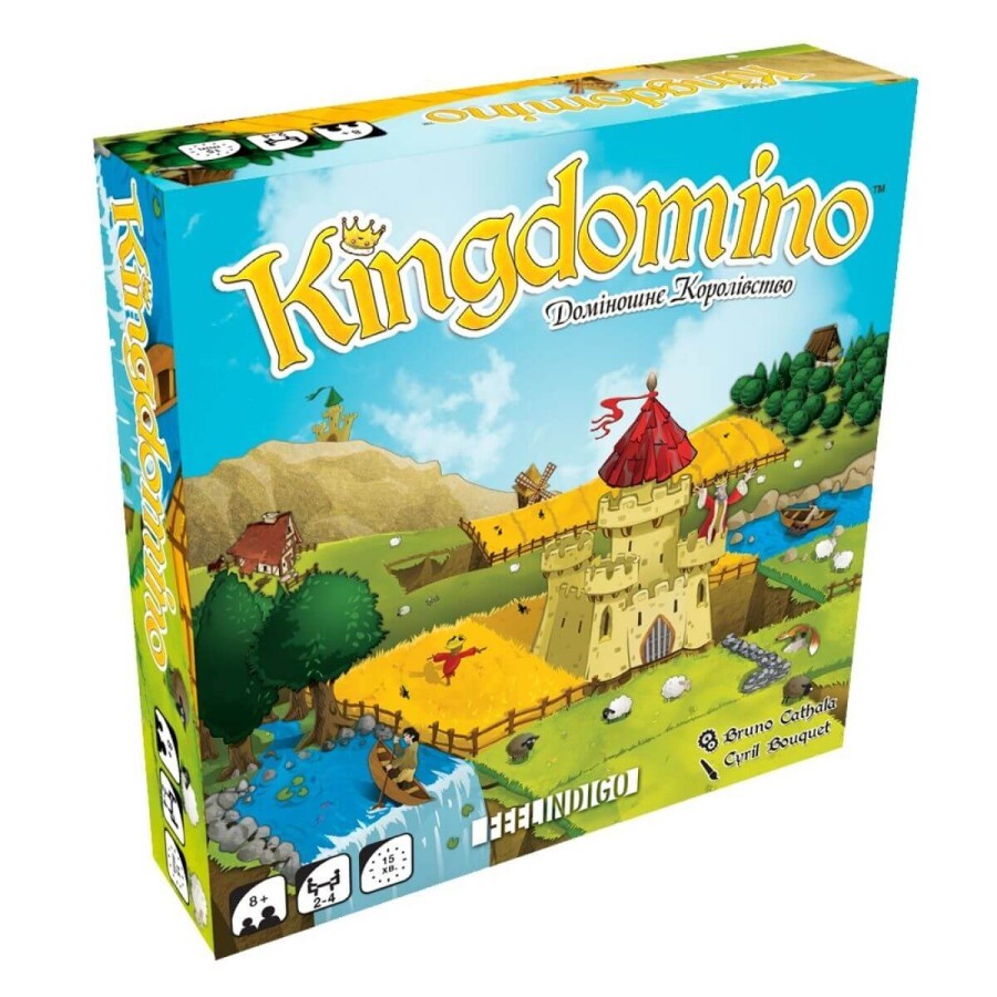 Настольная игра Feelindigo Blue orange Доминошное королевство: цены и характеристики