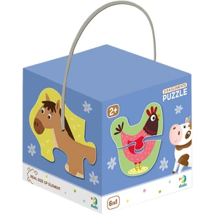 Пазл DoDo 2-3-4 элемента Домашние животные