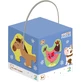 Пазл DoDo 2-3-4 элемента Домашние животные