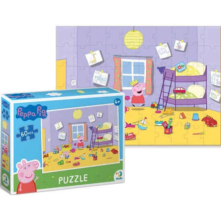 Пазл DoDo на 60 элементов Peppa Pig: цены и характеристики