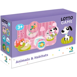 Настольная игра DoDo Лото Животные и их среда обитания