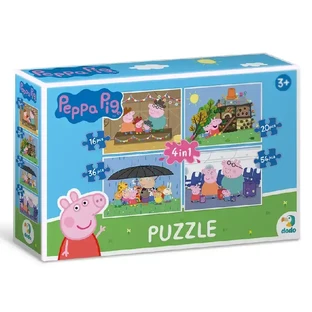 Пазл DoDo 4 в 1 Peppa Pig