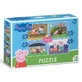 Пазл DoDo 4 в 1 Peppa Pig