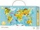 Пазл DoDo обсервационный Карта мира Животные