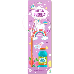 Мыльные пузыри DoDo Mega Bubbles Единорожки 450 мл