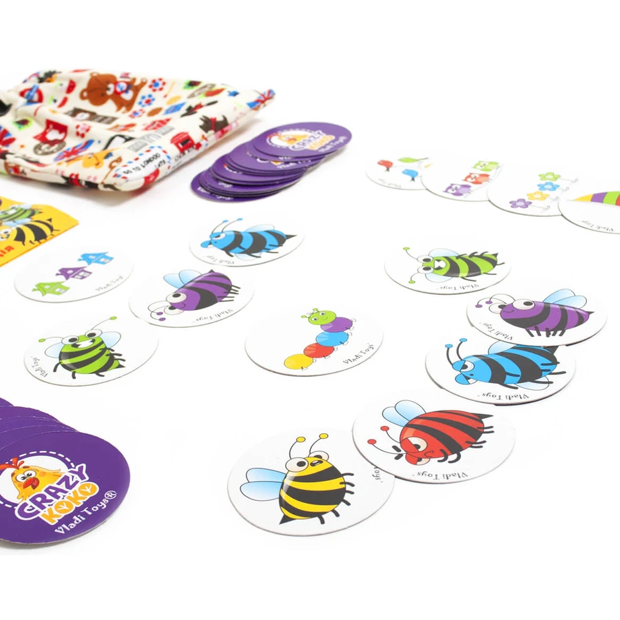 Настольная игра Vladi Toys Игра в мешочке Безумные пчелы (укр): цены и характеристики