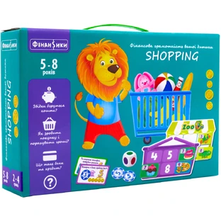 Настольная игра Vladi Toys Играем в магазинчик (укр)