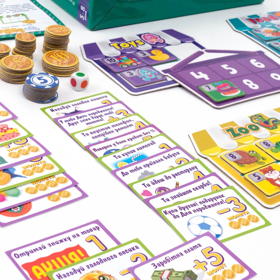 Настольная игра Vladi Toys Играем в магазинчик (укр): цены и характеристики