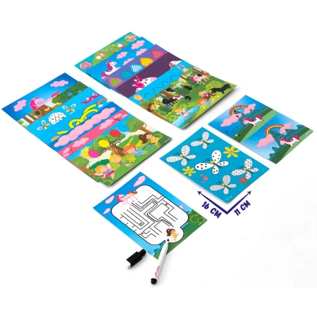 Обучающий набор Vladi Toys Игра с маркером Пиши и вытирай Единороги (укр): цены и характеристики