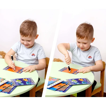 Обучающий набор Vladi Toys Игра с маркером Пиши и вытирай Монстрики (укр): цены и характеристики