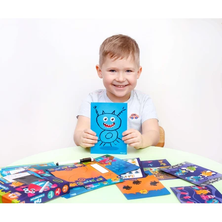 Обучающий набор Vladi Toys Игра с маркером Пиши и вытирай Монстрики (укр): цены и характеристики
