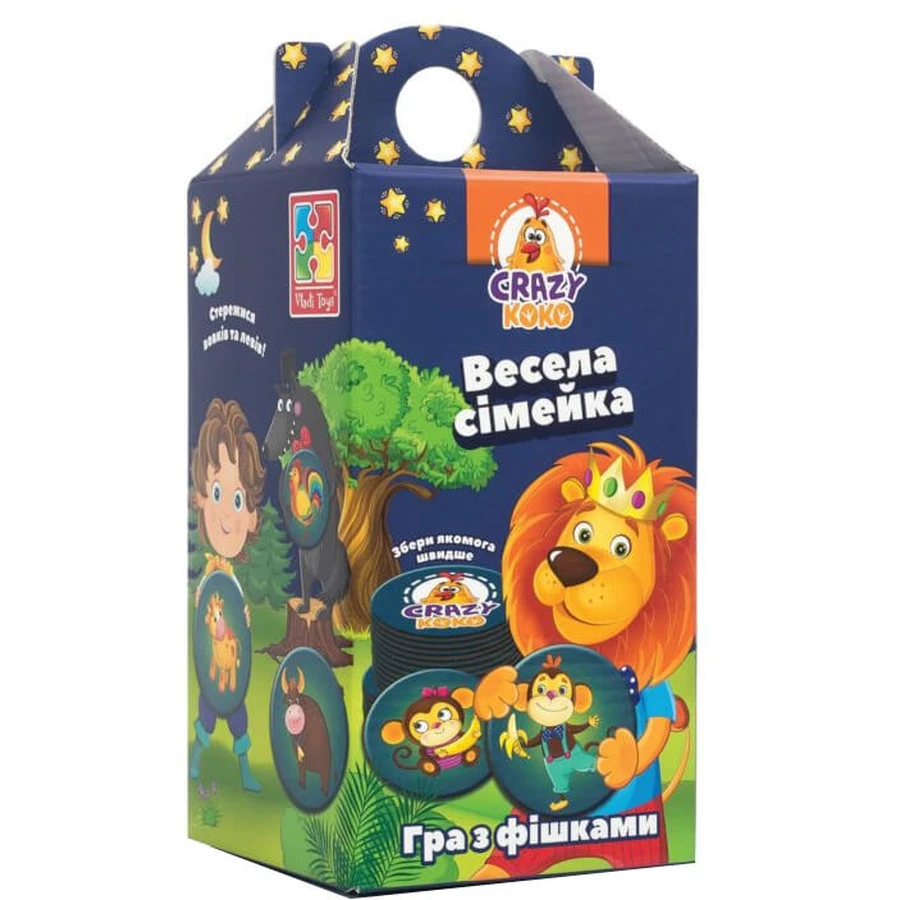 Настольная игра Vladi Toys Веселая семейка: цены и характеристики
