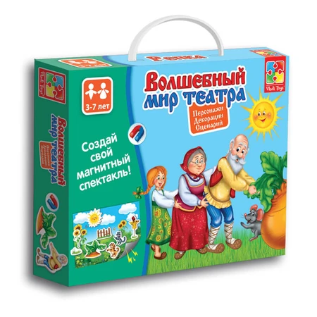 Настольная игра Vladi Toys Волшебный мир театра Репка: цены и характеристики