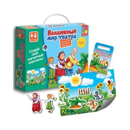 Настольная игра Vladi Toys Волшебный мир театра Репка: цены и характеристики