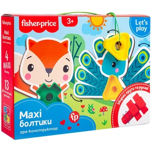 Развивающая игрушка Fisher Price Maxi-болтики (укр)