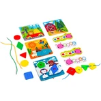 Развивающая игрушка Игра-шнуровка Fisher Price Maxi-пуговицы (укр): цены и характеристики