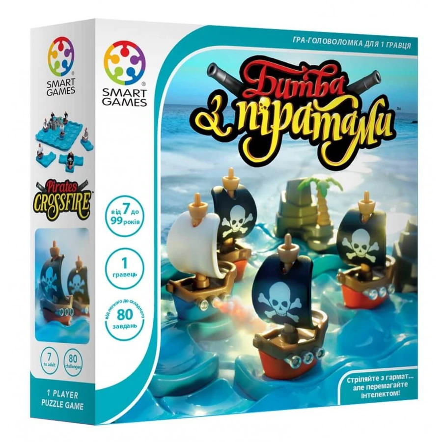 Настольная игра Smart Games Битва с пиратами: цены и характеристики