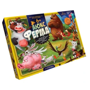 Настольная игра Danko Toys Ферма Люкс, украинская