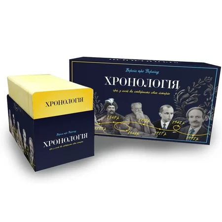 Настільна гра Memo Games Хронологія, версія про Україну: ціни та характеристики