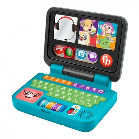 Развивающая игрушка Fisher-Price Ноутбук Веселое общение (укр.): цены и характеристики