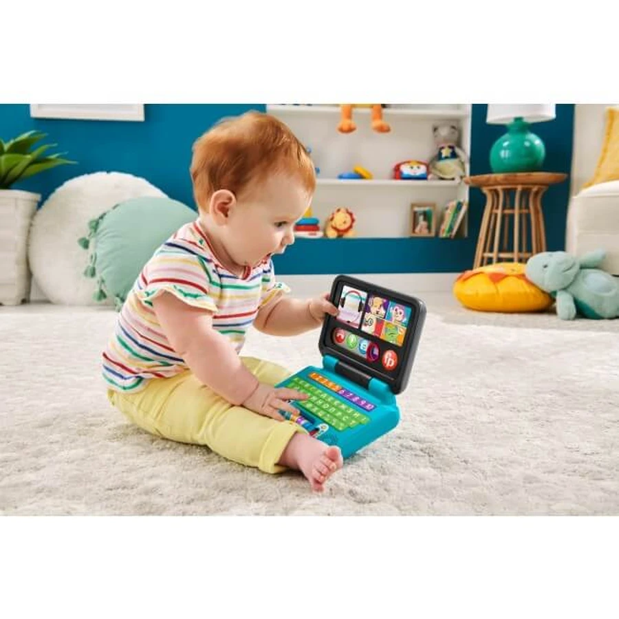 Развивающая игрушка Fisher-Price Ноутбук Веселое общение (укр.): цены и характеристики