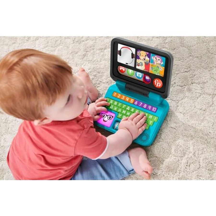 Развивающая игрушка Fisher-Price Ноутбук Веселое общение (укр.): цены и характеристики
