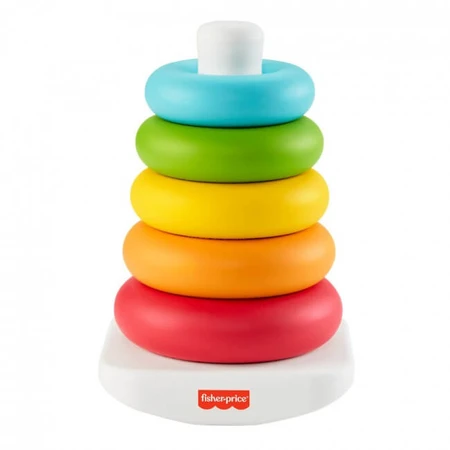 Развивающая игрушка Fisher-Price Пирамидка из эко-материалов: цены и характеристики