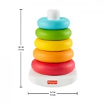 Развивающая игрушка Fisher-Price Пирамидка из эко-материалов: цены и характеристики