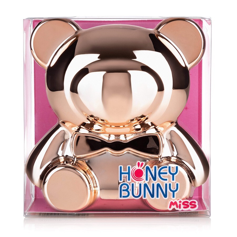 Набір для дівчат Гламурний ведмедик (блиски для губ, рум"яна, тіні, дзеркало, пензлики), Honey Bunny Miss: ціни та характеристики