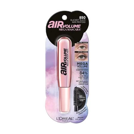 Туш для вій Air Volume Mega Mascara, чорна L'Oreal Paris: ціни та характеристики