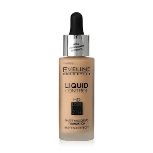 Тональная основа Жидкая Liquid control 32 мл 030 Eveline Cosmetics