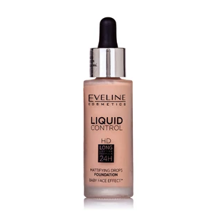 Тональная основа жидкая Liquid control 32мл, 005 Eveline Cosmetics