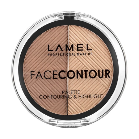 Пудра для скульптурування обличчя Face Contour Palette 401, Lamel Professional: ціни та характеристики