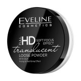 Пудра для лица матирующая рассыпчатая Full HD Transparent, Eveline