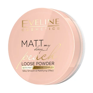 Эвелин Пудра рассыпчатая Matt My Day Peach 6г, Eveline Cosmetics