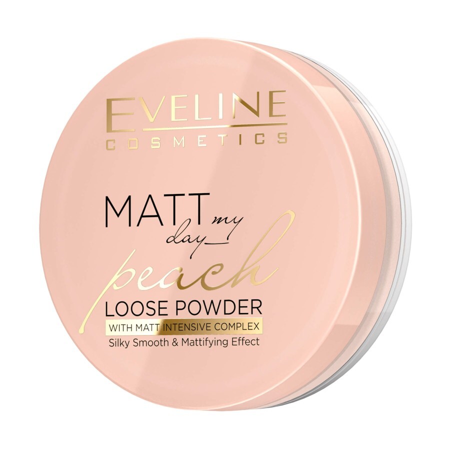 Пудра розсипчаста для обличчя Matt My Day Peach 6г, Eveline Cosmetics: ціни та характеристики
