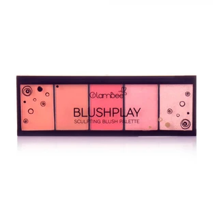 Палетка румяна+хайлайтер BlushPlay, 9г, GlamBee