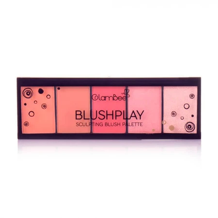 Палетка румяна+хайлайтер BlushPlay, 9г, GlamBee: цены и характеристики