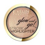 Хайлайтер для лица Glow and Go! Strobe 02, 8.5 г, Eveline Cosmetics: цены и характеристики