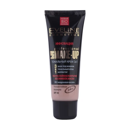 Тональний крем 3в1 Art Professional пастельний 30мл, Eveline Cosmetics: ціни та характеристики