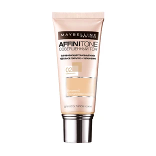 Тональный крем для лица Affinitone, оттенок 02, Maybelline New York