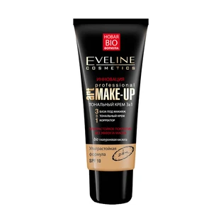 Тональний крем 3в1 Art Professional Make Up натуральний, Eveline Cosmetics