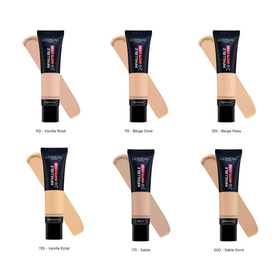 Тональний крем Infaillible з матуючим ефектом 110, L'Oreal Paris: ціни та характеристики